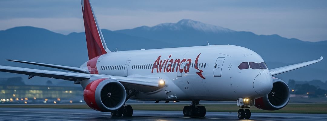 Avión de Avianca