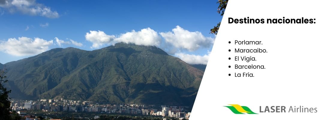 Destinos nacionales de LASER Airlines 