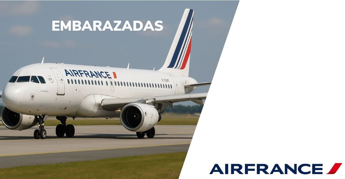 Embarazadas Air France