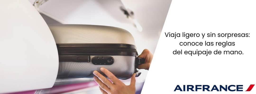 Equipaje de mano de Air France