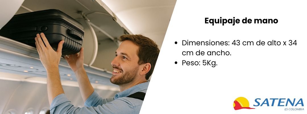 Equipaje de mano Satena
