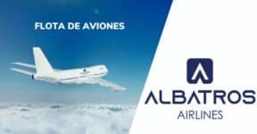 FLOTA DE AVIONES DE ALBATROS AIRLINES