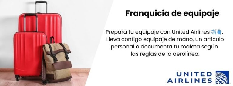 Franquicia de Equipaje en United Airlines