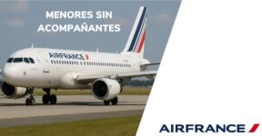 Menores sin acompañantes Air France