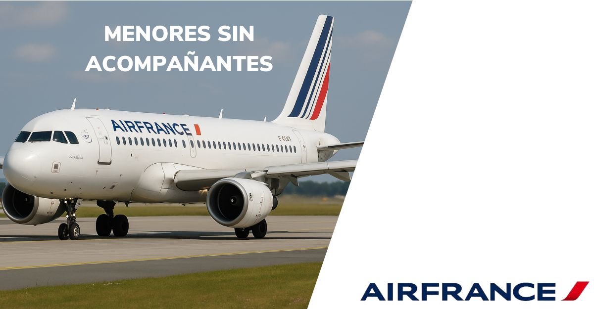 Menores sin acompañantes Air France