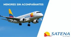Menores sin acompañantes de Satena