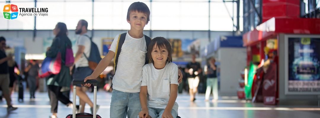 Menores sin acompañantes de Delta Airlines