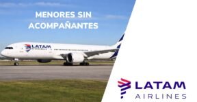 Menores viajando solos con LATAM Airlines