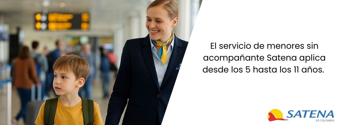 Servicio menores sin acompañantes Satena