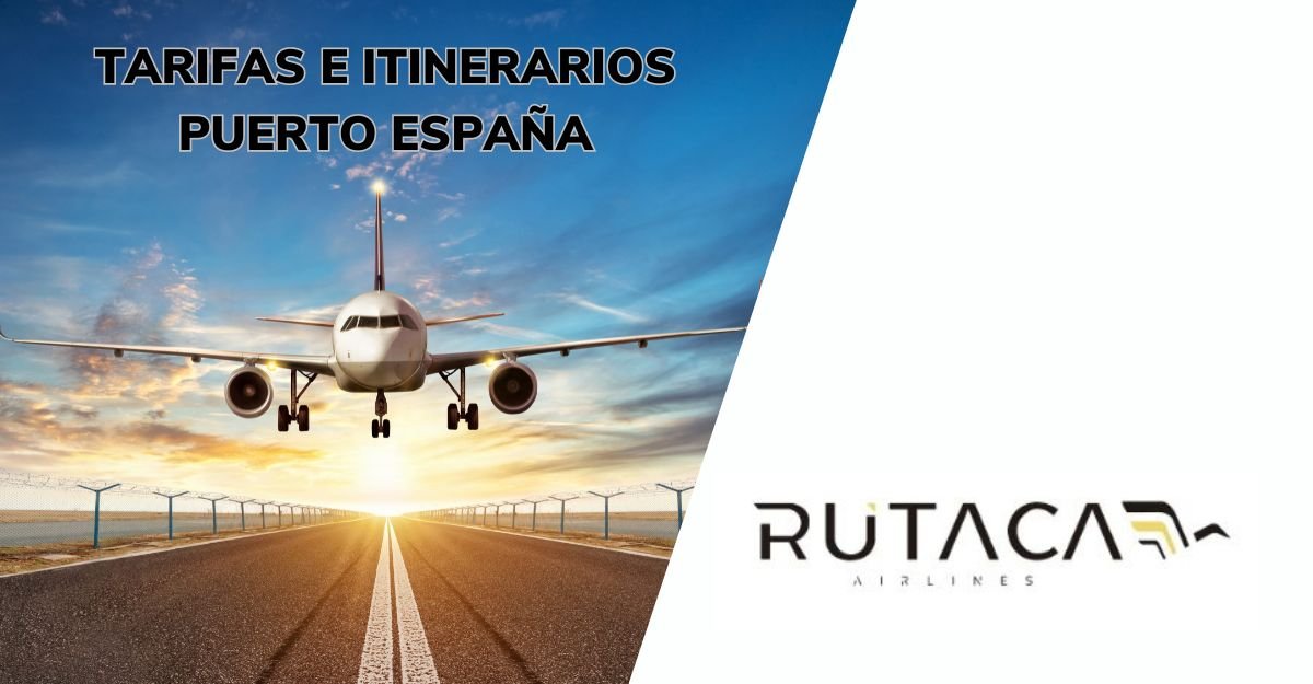 Tarifa a Puerto España desde Porlamar con Rutaca