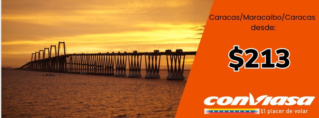 Tarifa Caracas- Maracaibo Conviasa